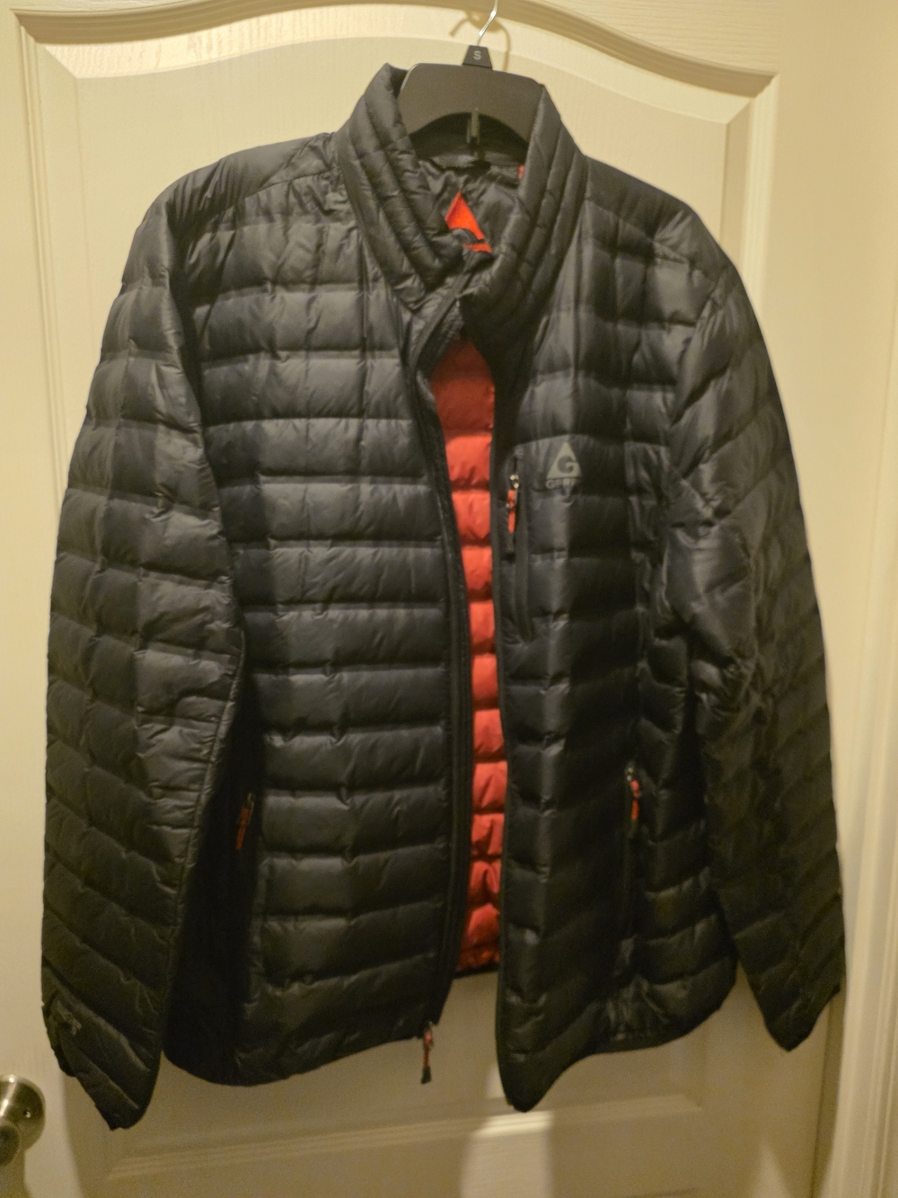Men's Gerry's Quilted Insulated Jacket - Black with Red Lining